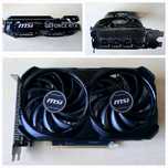 Placa video gaming MSI RTX 4060 Ti VENTUS 2X OC Black 8GB GDDR6