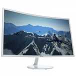 Monitor Curbat 32" LED FullHD, Alb, Samsung LC32F391FWUXEN 1920x1080