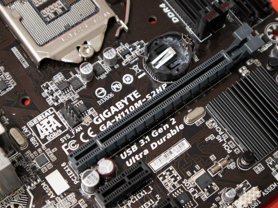 6 дънни платки LGA1151 H310M H110 B250 GA-S2HP за части от Латвия