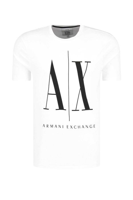 Оригинална тениска ARMANI EXCHANGE бяла, размер: XL