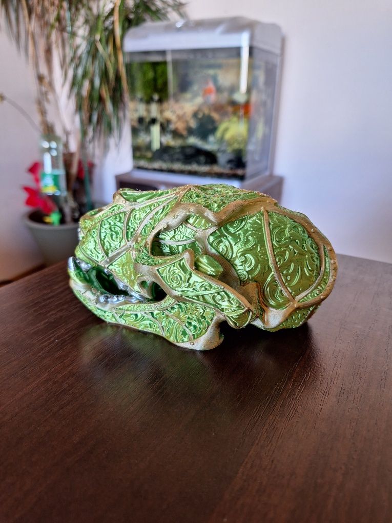 Декоративен череп на лъв
