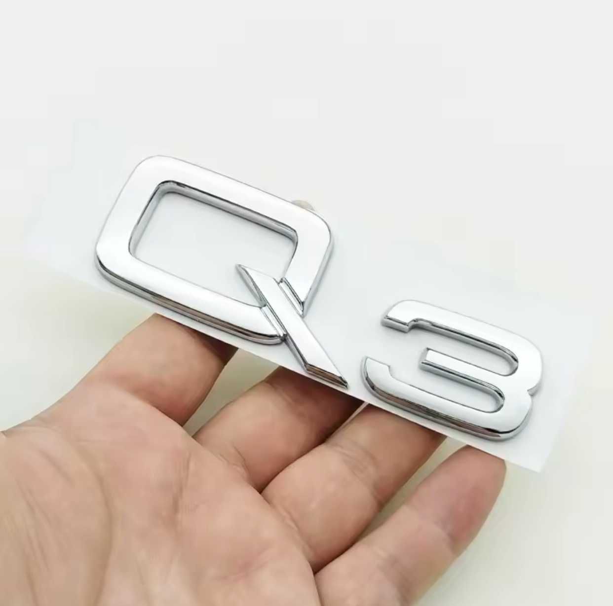 Set embleme haion / spate Q3 - 3.0 TDI - Quattro emblema auto AUDI