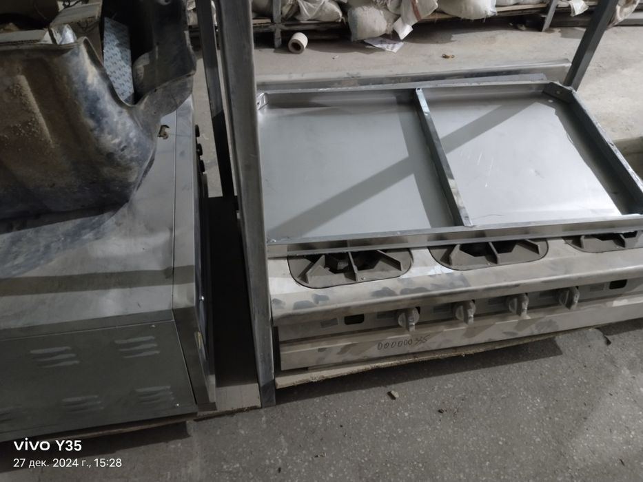 Плита газовая производственная 6 конфорок