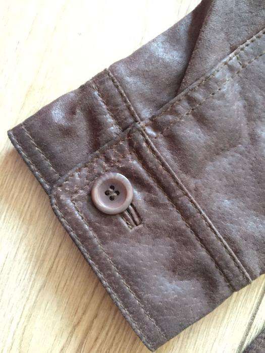 Geaca / jacheta piele dama maro - masura 34-36 (XS-S) - ca noua