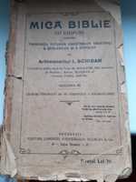 Cărți Vechi- Mica Biblie cu chipuri,Arh.I.Scriban, 1919