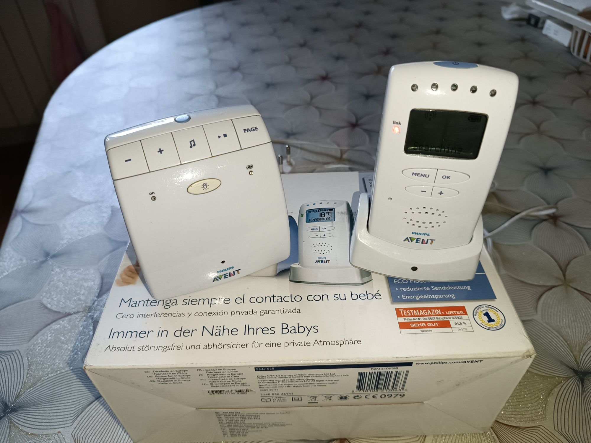 Бебефон Philips Avent SCD 525