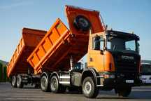 Scania G 440 / 6x6 / BASCULĂ TRIPLU / 2X HIDRODROBOOTS / BOARDMATIC / 100% ANVELOPE / MANUALĂ