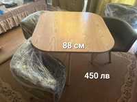 Комплект маса с 3 стола