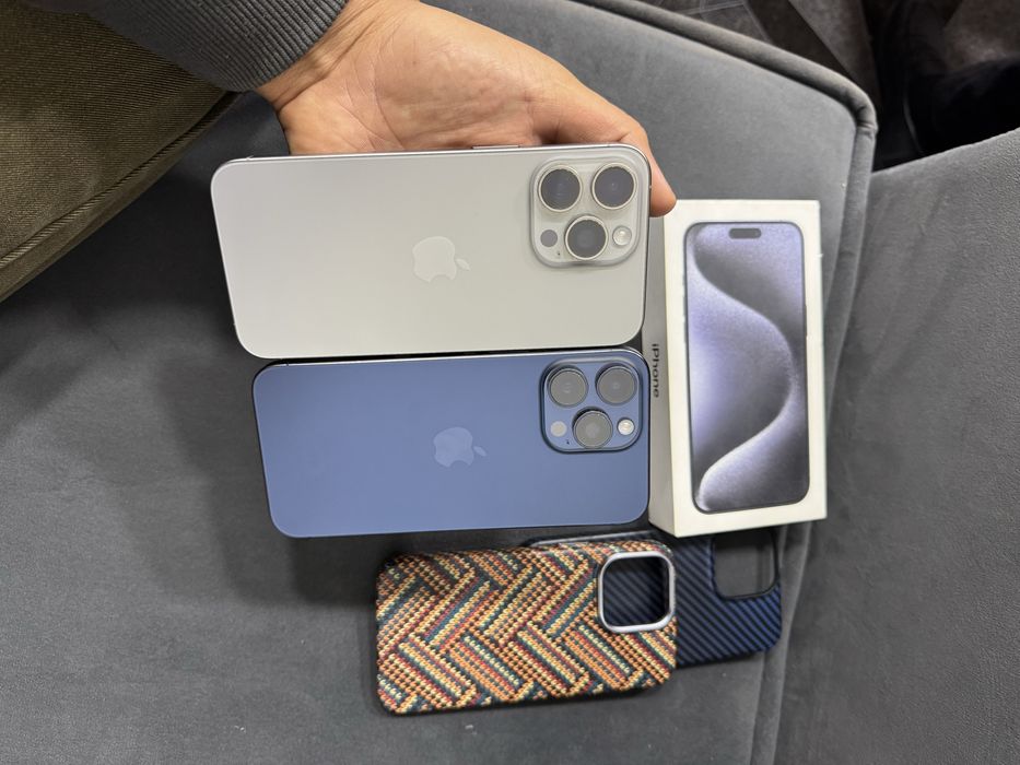 IPhone 15 Pro Max 256GB  Ideal 87/88%  Blue/Titan