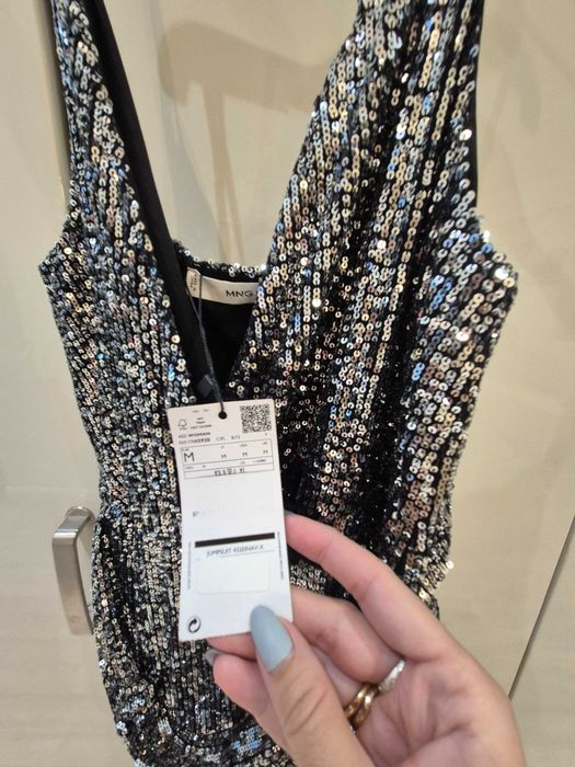 Salopeta eleganta paiete