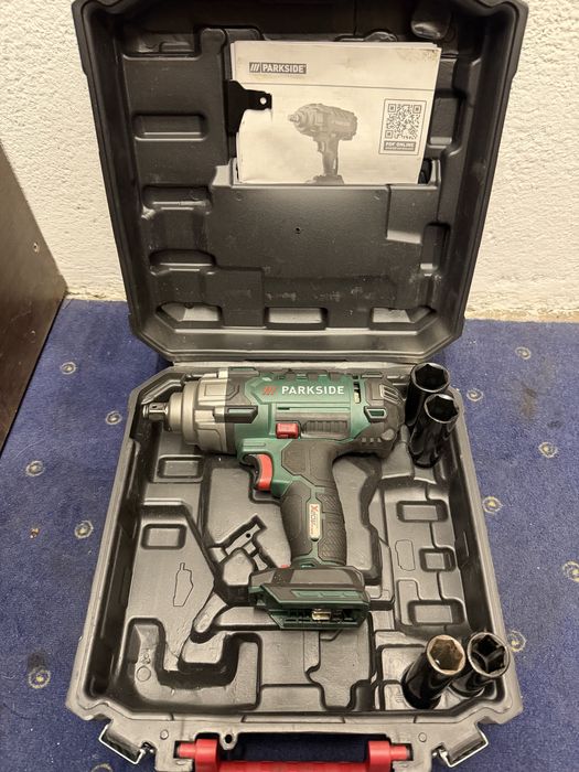 Pistol Filetanta impact 400nm Parkside roti prezoane garantie 1 an