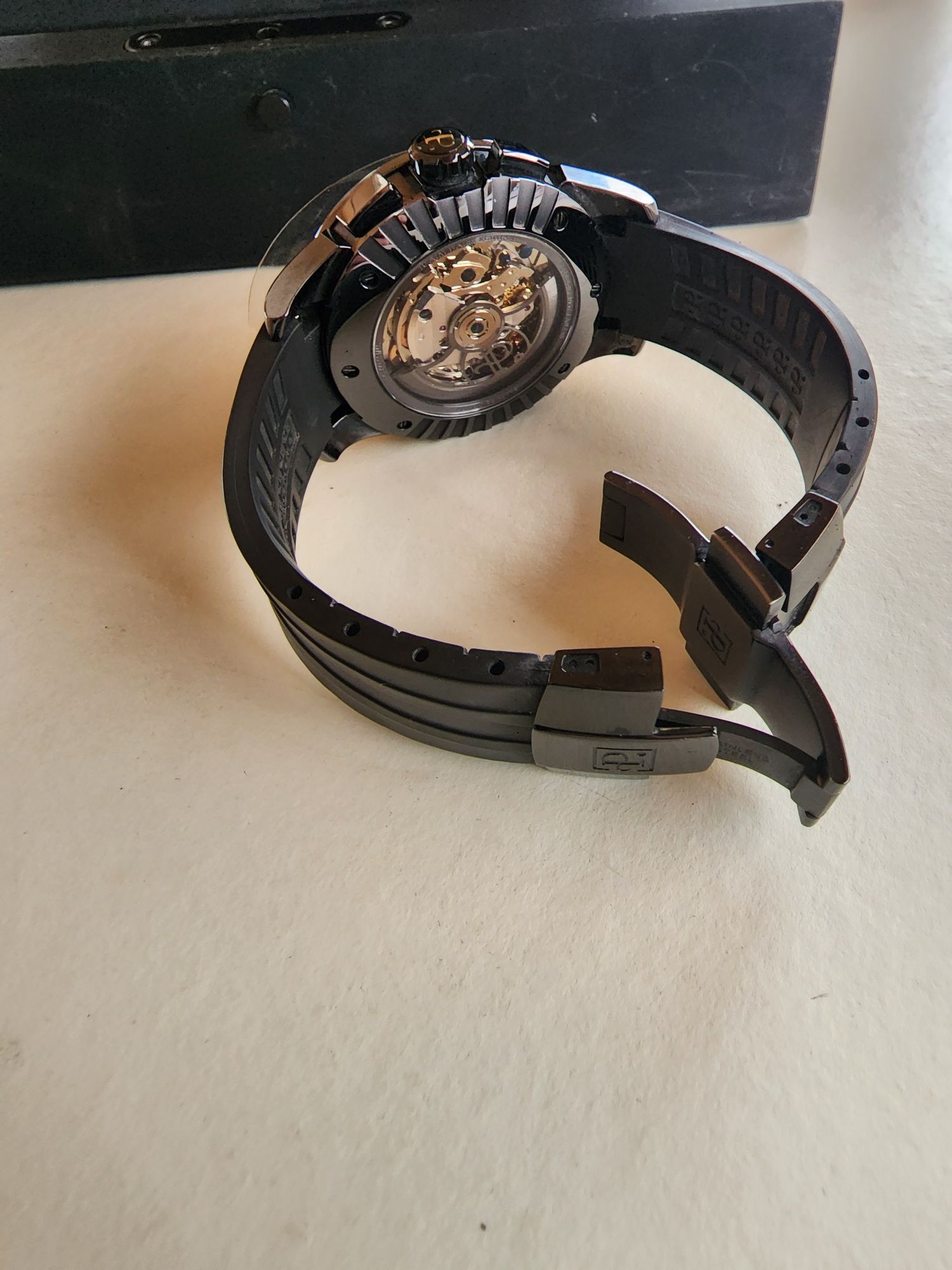 Автоматичен часовник Perrelet Chronograph Skeleton GMT