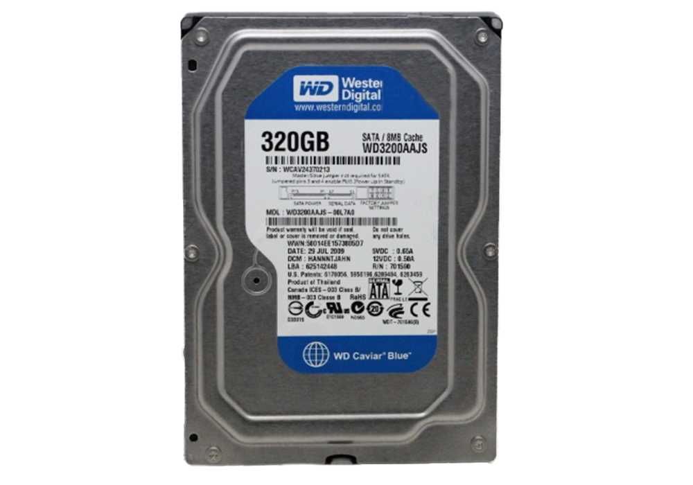 Жесткий диск HDD 320 Gb SATA 3.5 Western Digital