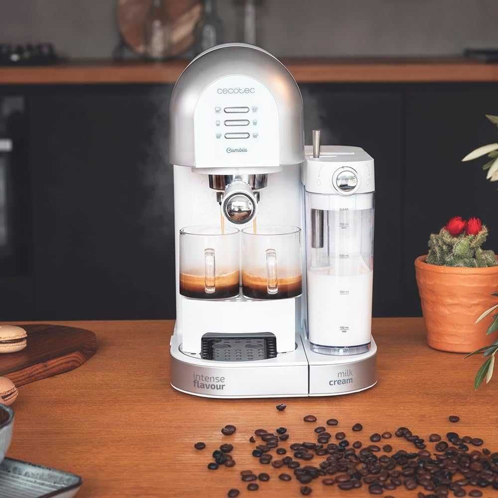 Кафемашина Cecotec Cumbia Power Instant-ccino, 20 bar, Мляко, 1470W