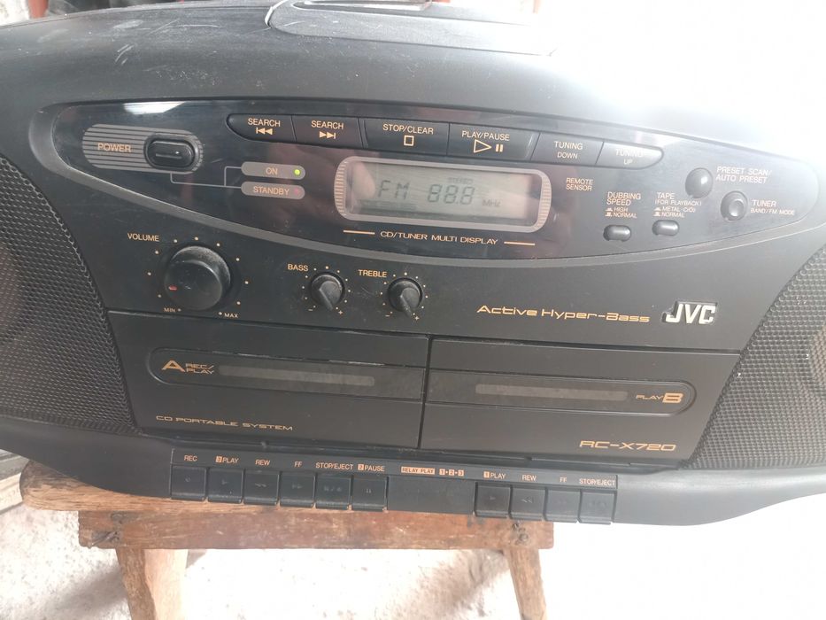 Радиокасетофон jvc Rs-X 720