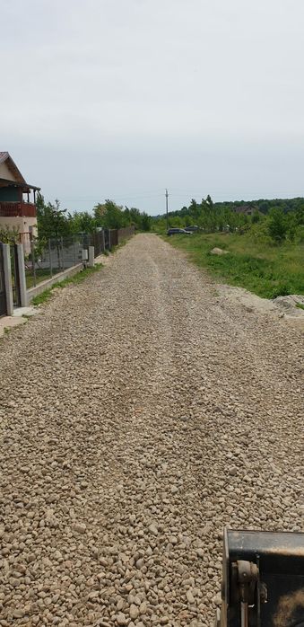 Transport  nisip pietris pt drum refuz de ciur  piatra concasata