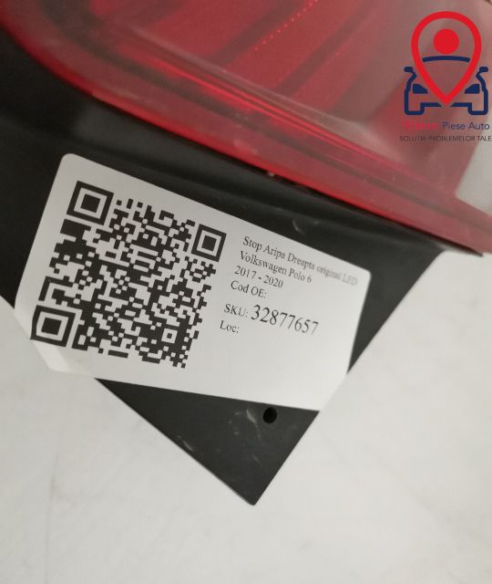 Стоп Десен Ъгъл оригинален LED Фолксваген / Volkswagen Polo 6 AW/BZ Ор