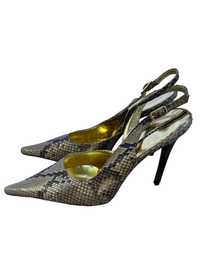 Pantofi din piele de sarpe Mary Atkins