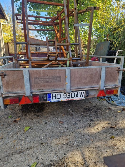 Remorcă flamingo trailers 2 tone