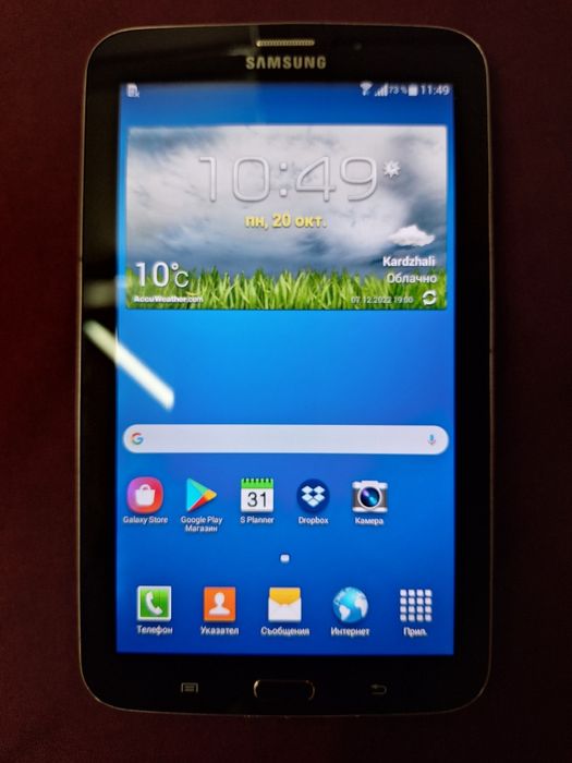 Samsung Galaxy Tab 3  (SM-T110) 8GB, черен цвят