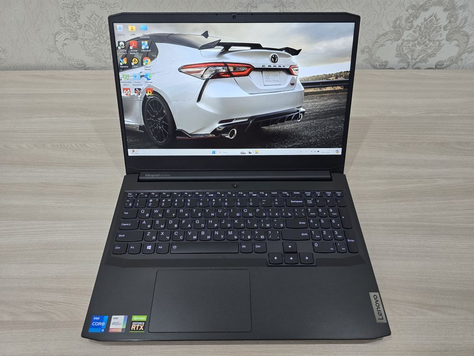 Lenovo, RTX 3050 4Gb, Core i5-11, RAM 16Gb, SSD 512Gb, Full HD IPS