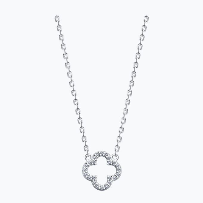 Колье новый серебро