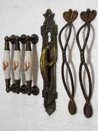 accesorii bronz antichitati manere vechi unicat mobila handmade