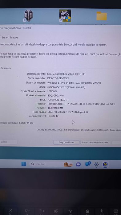 Laptop,boxa,controller,(schimb )