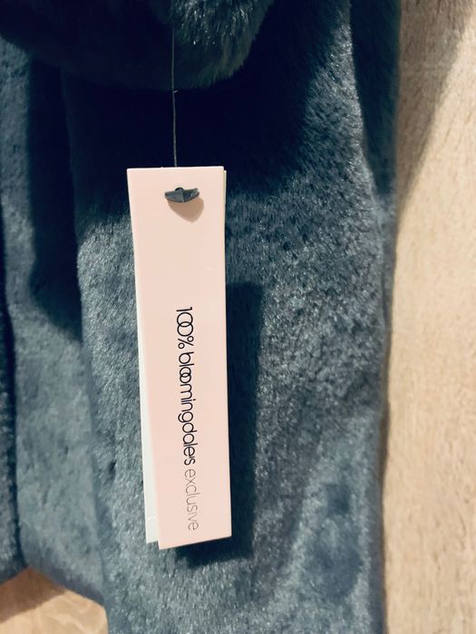 Bloomingdale’s artificial fur coat