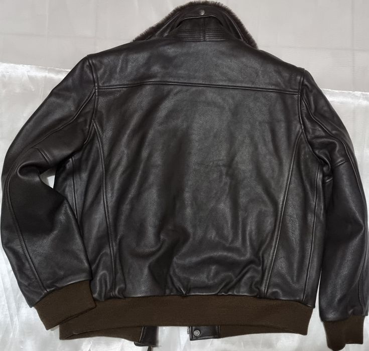 Geaca piele Schott XXL