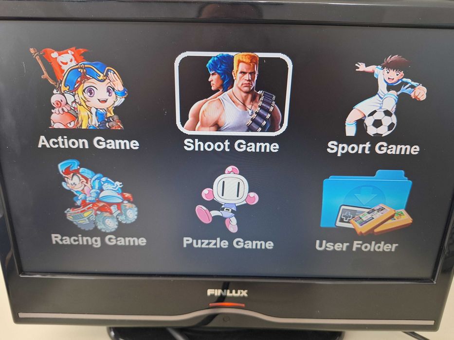 Consola HDMI cu jocuri ptrTV sau monitor, wifi controller, 2129 jocuri