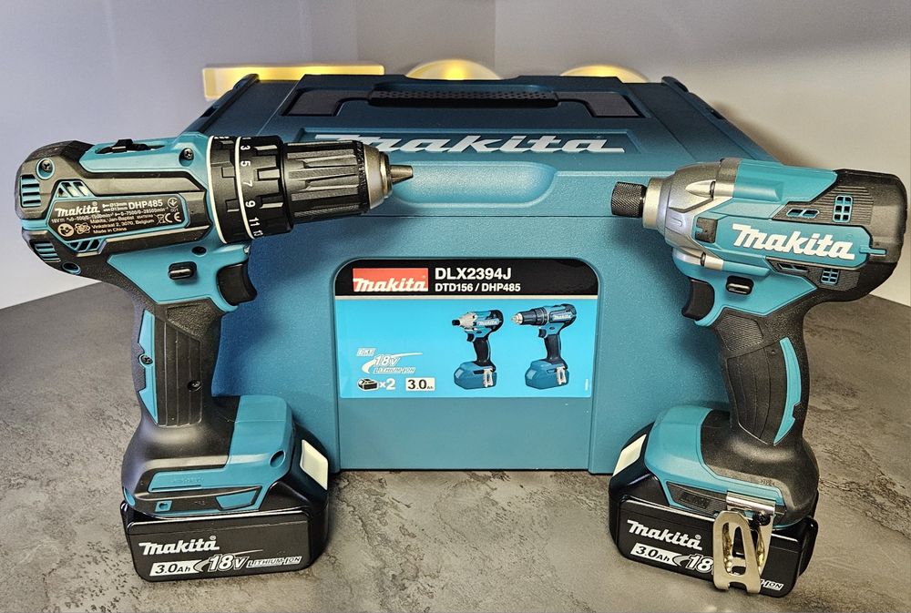 Amanet F28: Set scule cu acumulator Makita DHP485 / Makita DTD156 (N)