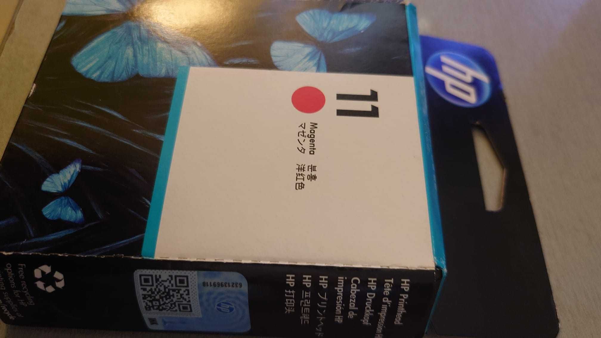 HP 11 capete scriere originale color