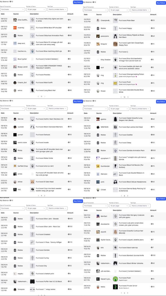 Донатерский аккаунт роблокс