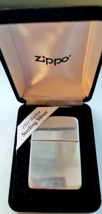 Зажигалка Zippo , серебро 925 пробы.