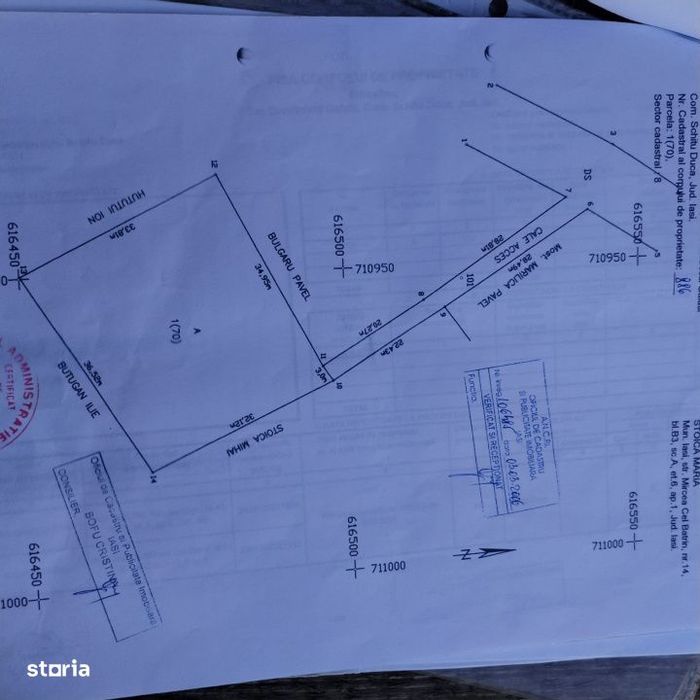 900 mp teren intravilan, comuna Schitu Duca
