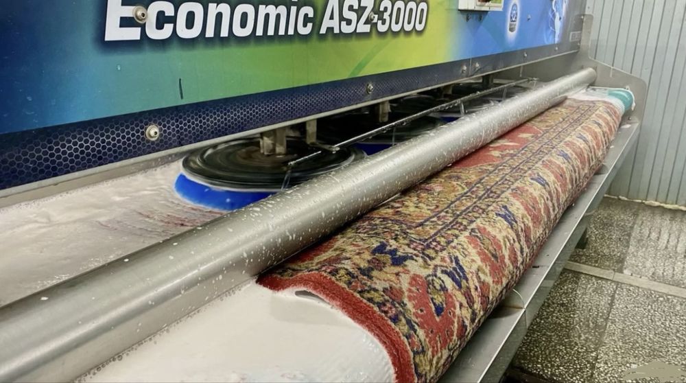 Настоящая стирка ковров на фабрике от 500тг за кв/м