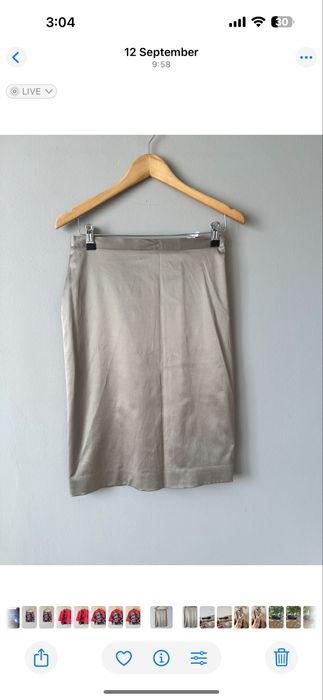 Оригинална пола Stefanel в класическите тъмно синьо или щ