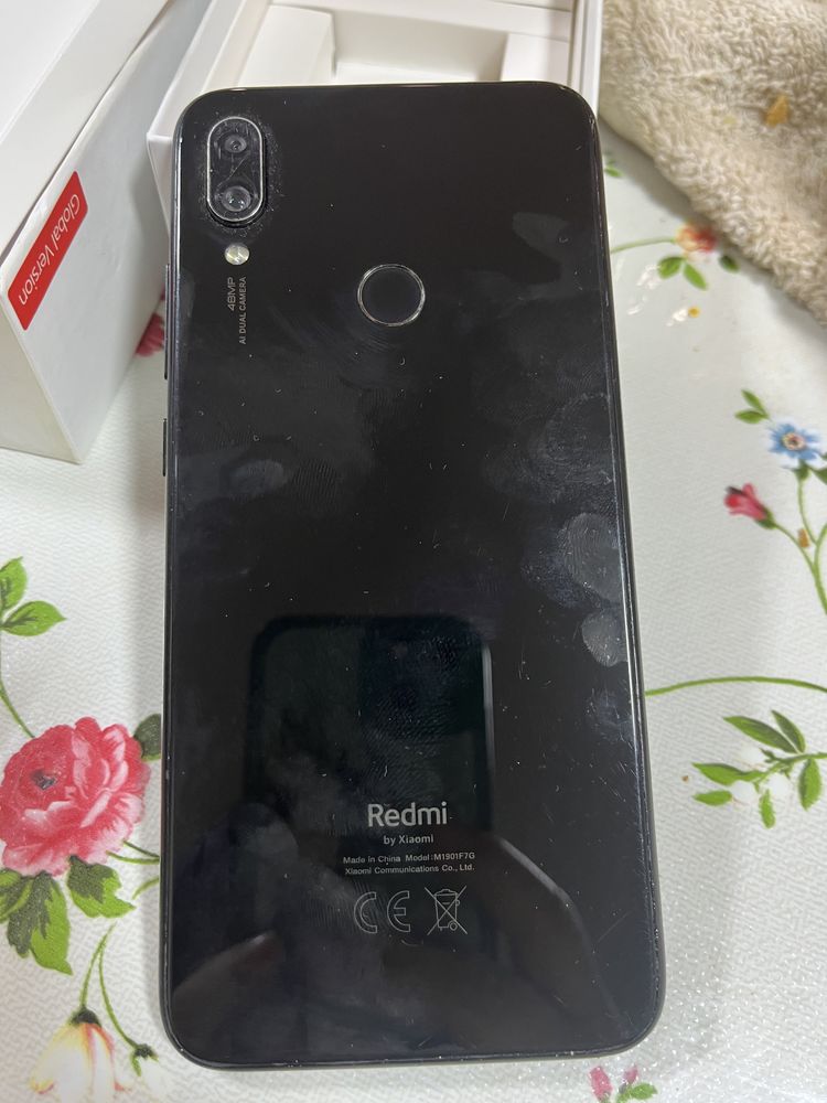 Читайте внимательно Redmi note 7