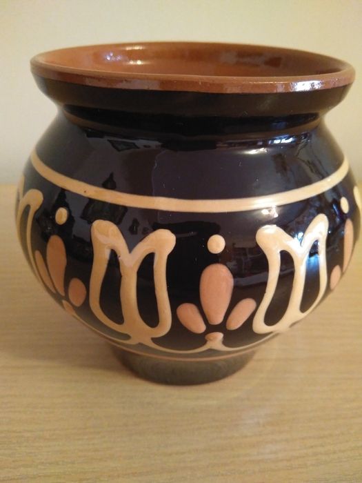 Керамические горшочки СССР. Качество.  Кашпо для цветов.