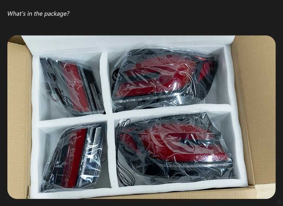 Set Stopuri Full LED Lampi BMW Seria 5 F10 Model G30 Look 2010 - 2016