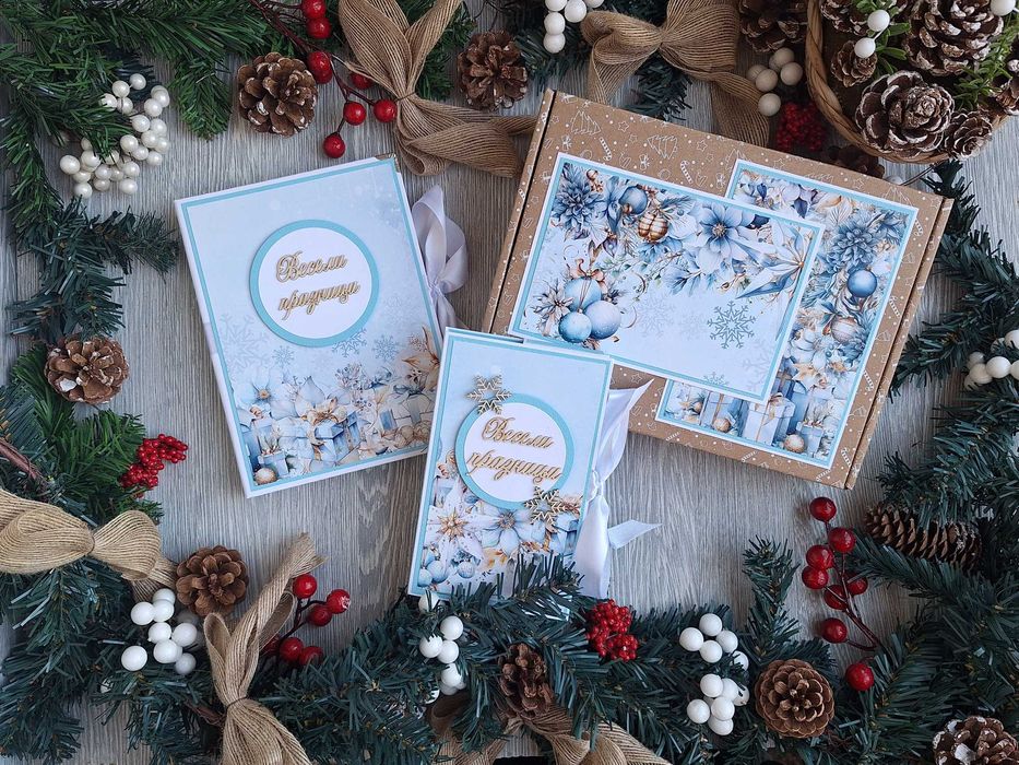 Коледни комплекти „Коледна магия в спомени и сладост“, ръчна изработка