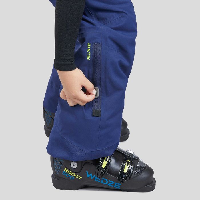 Pantalon impermeabil călduros schi PNF900 Bleumarin Băieți