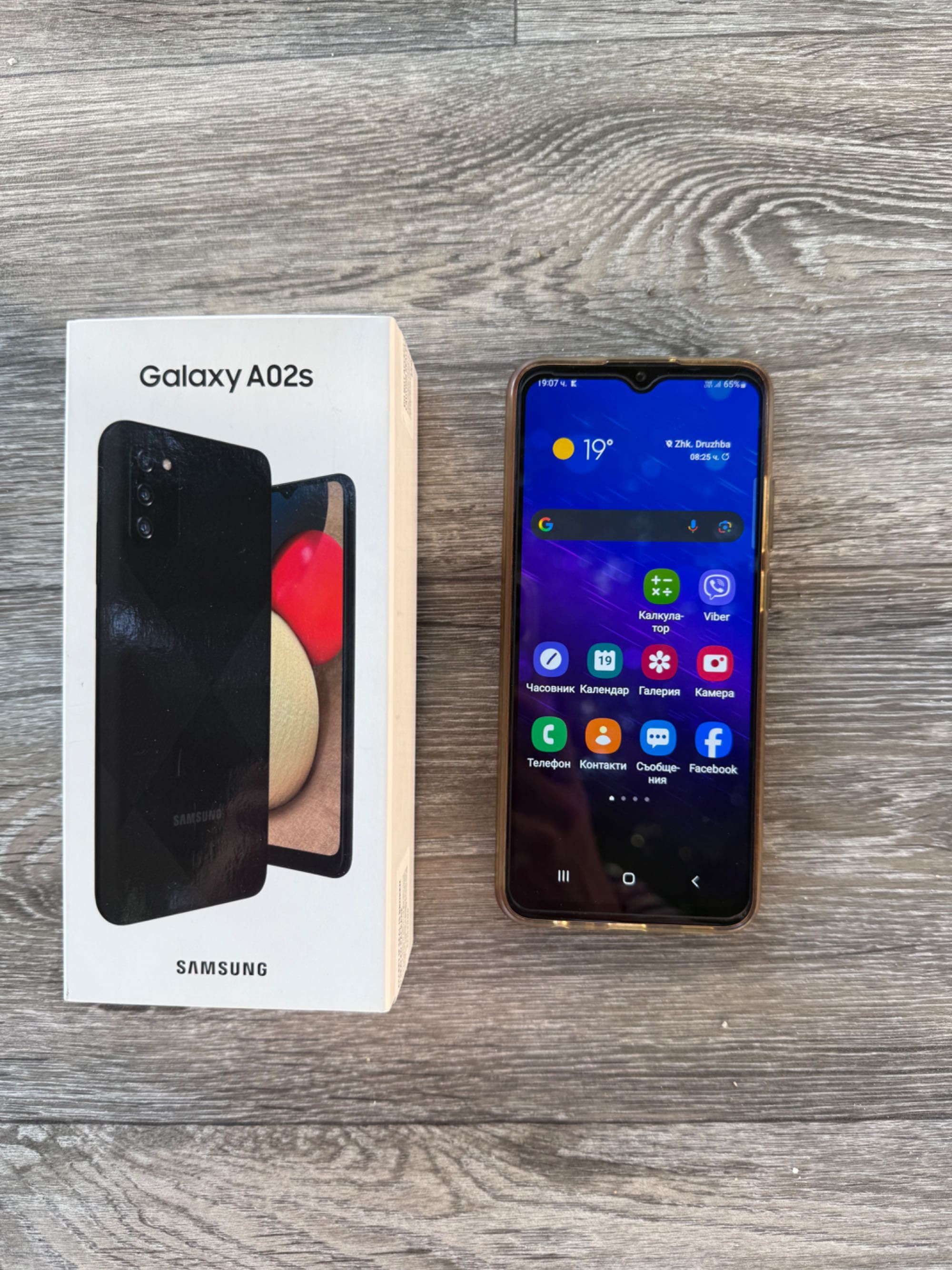 Смартфон Samsung Galaxy A02s black 32GB