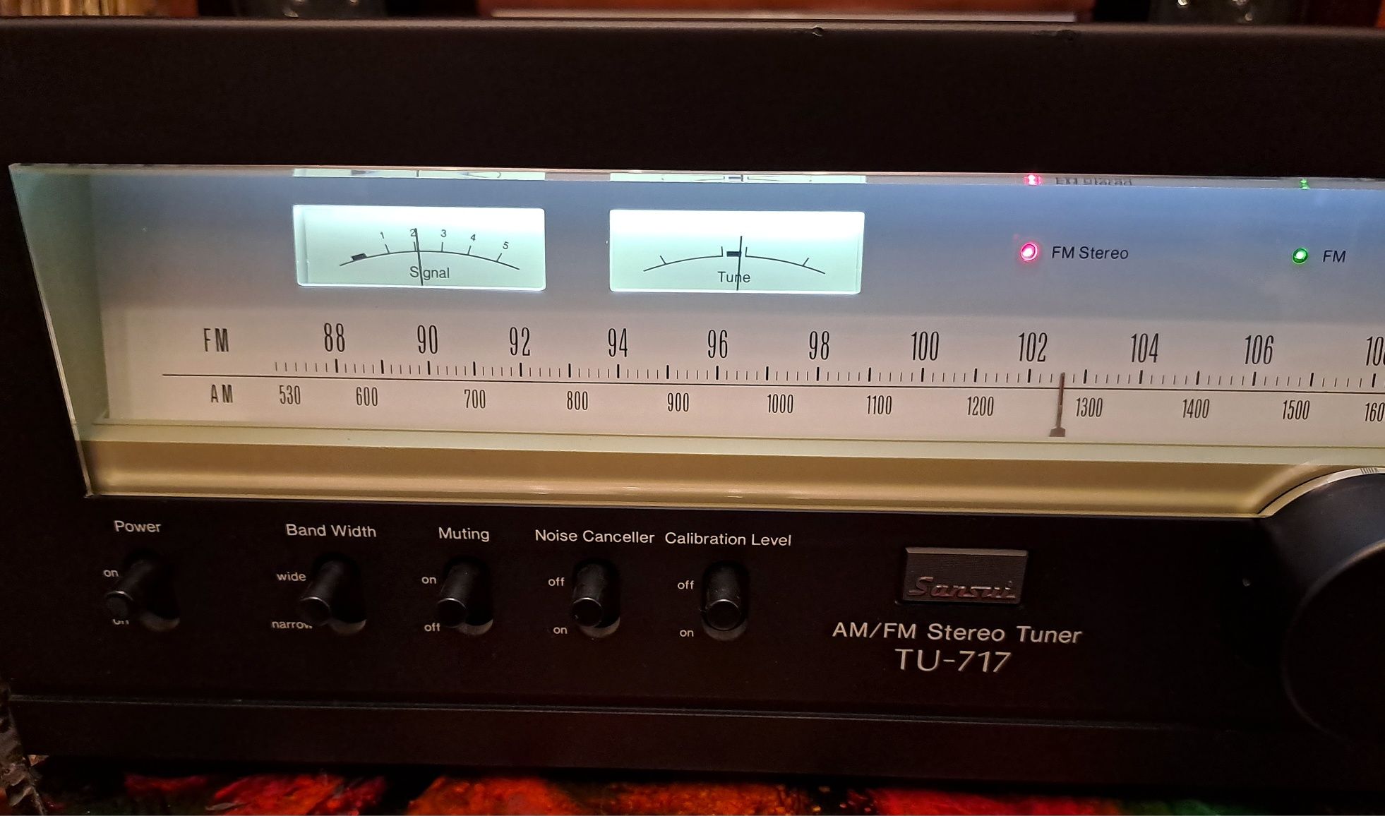 Tuner SANSUI TU-717 vintage rar made in Japan