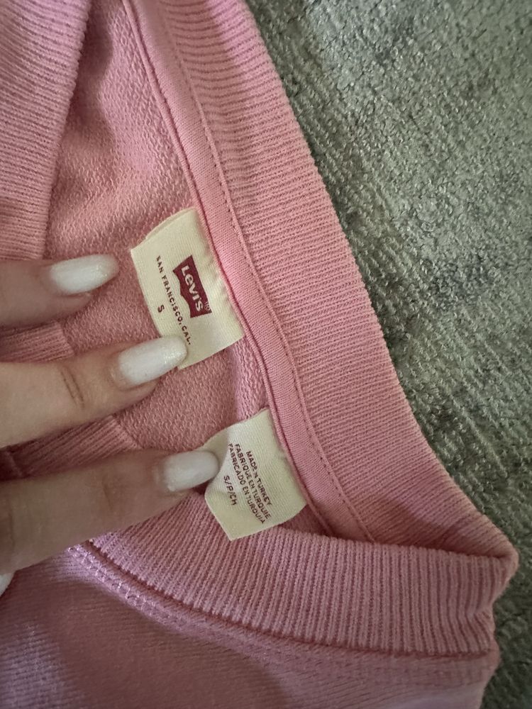 Розова блуза с дълъг ръкав Levis