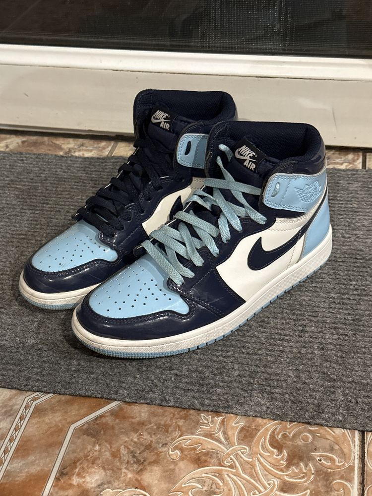 Jordan 1 Patent UNC (blue chill) marimea 43