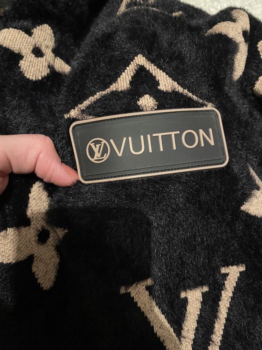 Palton Louis Vuitton Hooded Wrap Coa