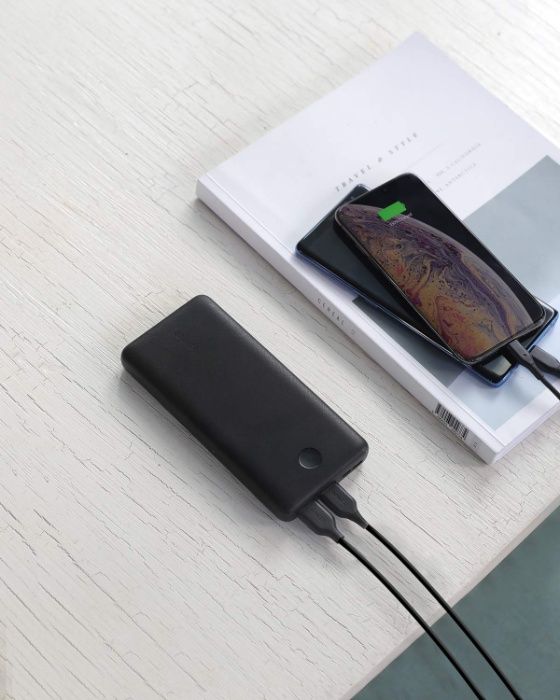 Anker PowerCore Essential 20000-външна батерия с USB-C вход за зарежда