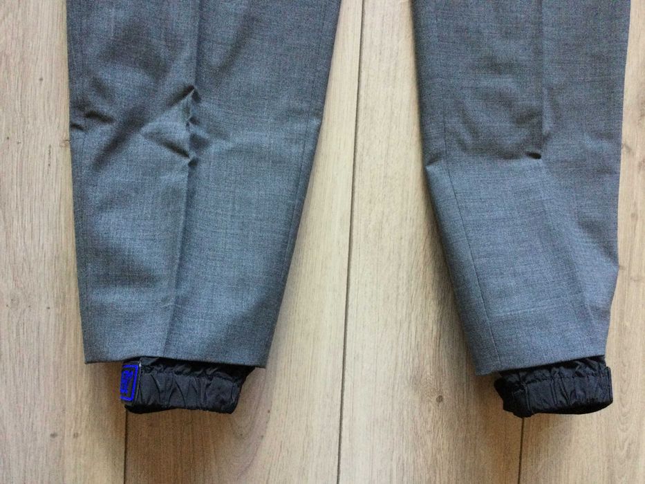 НОВ оригинални мъжки сив вълнен панталон DSQUARED2 размер 52 от Италия